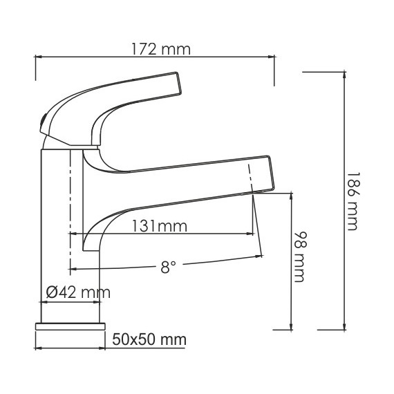 Смеситель для раковины WasserKraft Sauer 7103, золото - фото 9