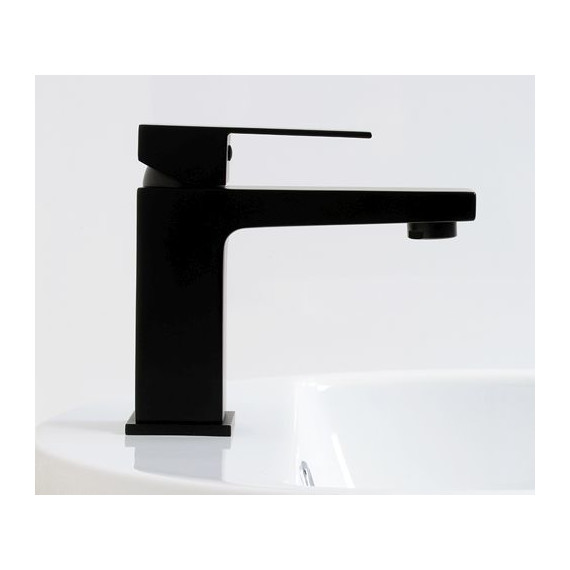 Смеситель для раковины WasserKraft Abens 2003, черный - фото 8