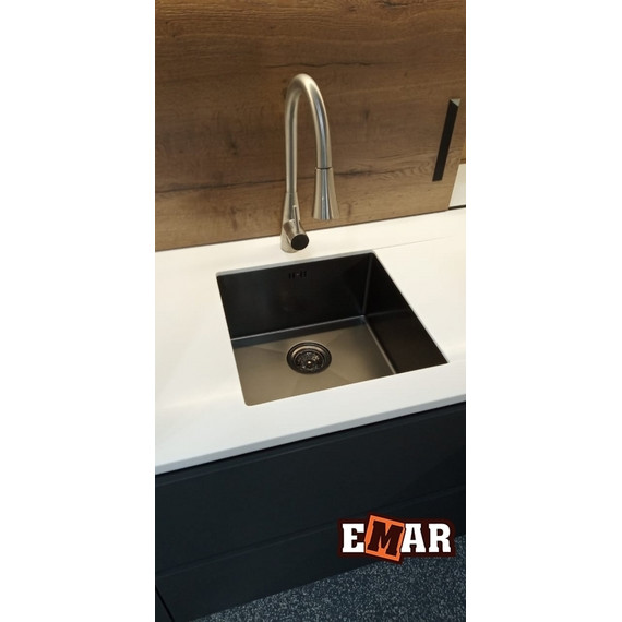 Кухонная мойка Emar EMB-113 1,2 мм, медь, Цвет производителя: медь - фото 2