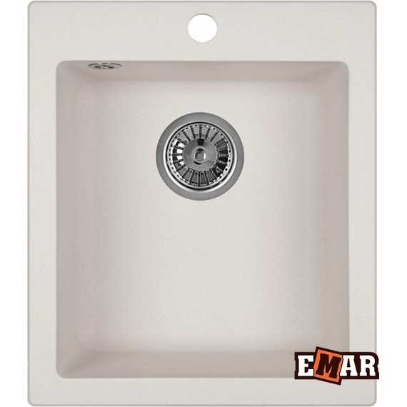 Кухонная мойка Emar EMQ-1415.Q, агат, Цвет производителя: агат - фото 