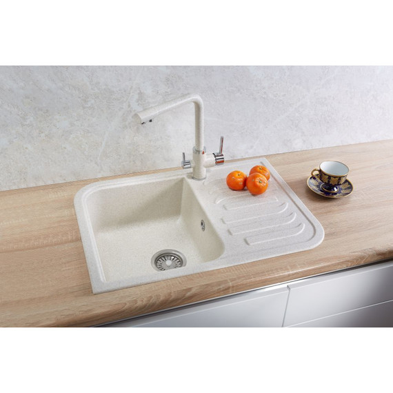 Кухонная мойка Emar EMQ-1695.Q, агат, Цвет производителя: агат - фото 2