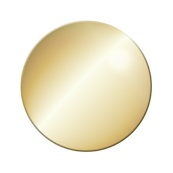 Декоративная крышка сифона Cezares TRAY-COVER-G, золото - фото 