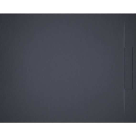 Акриловый поддон Riho Isola DR16 120х80 см D007008080 антрацит - фото 
