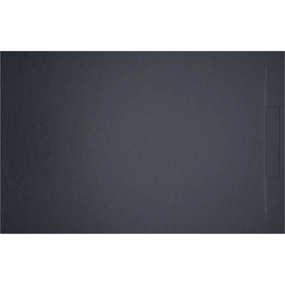 Акриловый поддон Riho Isola DR28 140х90 см D007018080 антрацит - фото 