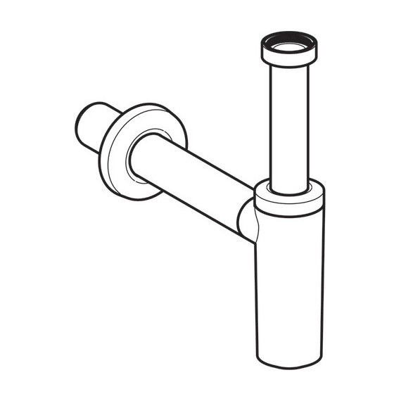 Сифон для умывальника Geberit Simplex 40 мм 151.035.21.1 - фото 2