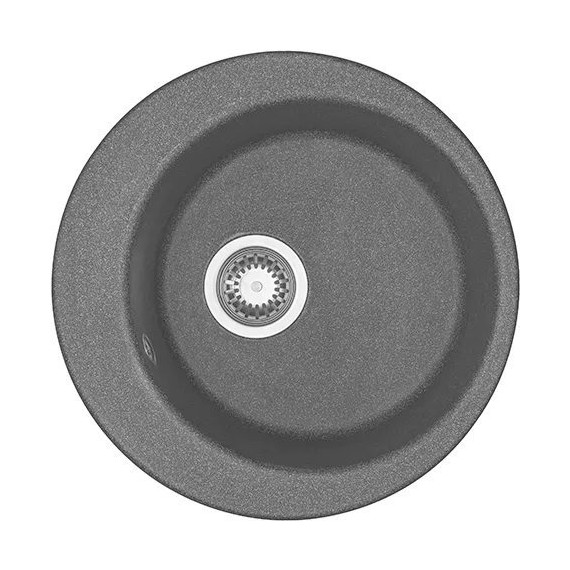Кухонная мойка Акватон Иверия 1A711032IV210, графит, Цвет производителя: графит - фото 