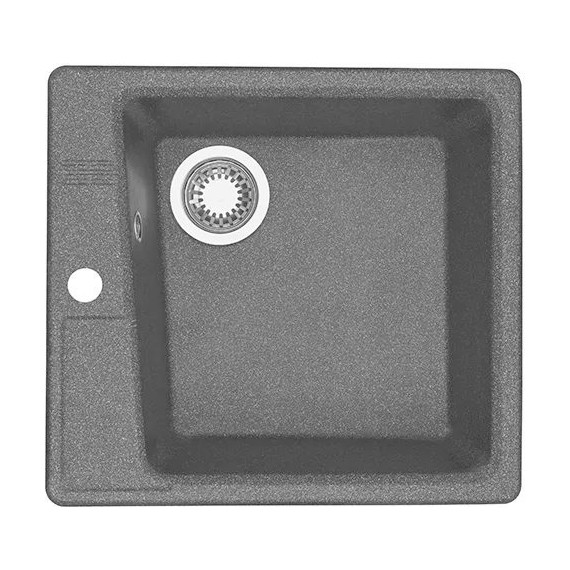 Кухонная мойка Акватон Парма 1A713032PM210, графит, Цвет производителя: графит - фото 