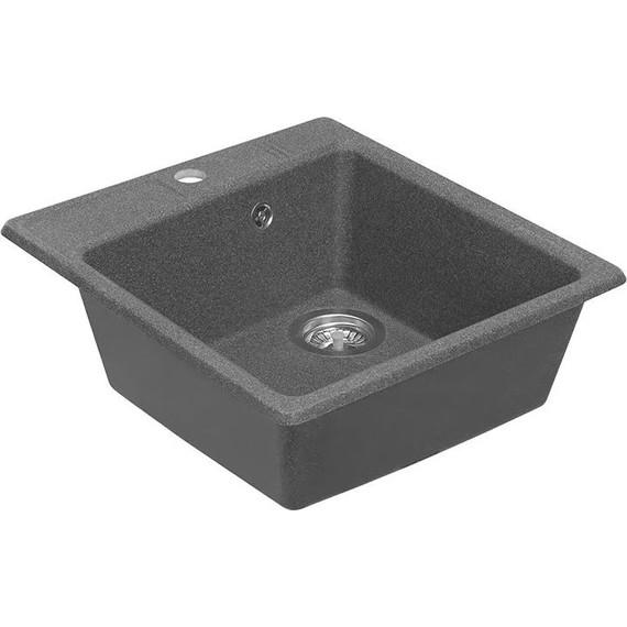 Кухонная мойка Акватон Парма 1A713032PM210, графит, Цвет производителя: графит - фото 2