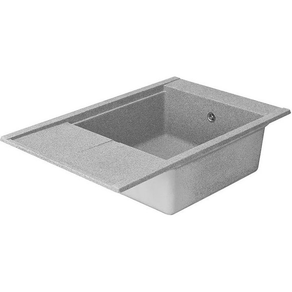 Кухонная мойка Акватон Делия 1A715132DE230, серый, Цвет производителя: серый - фото 4