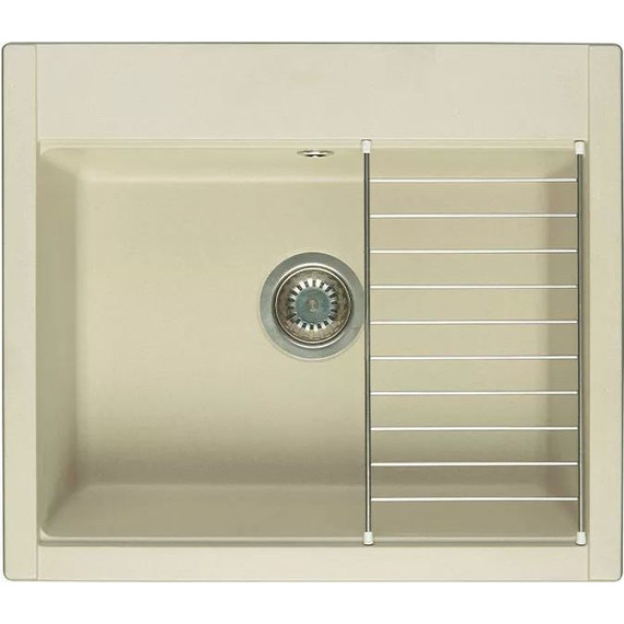 Кухонная мойка Акватон Делия 1A715232LD240, жемчуг, Цвет производителя: жемчуг - фото 2