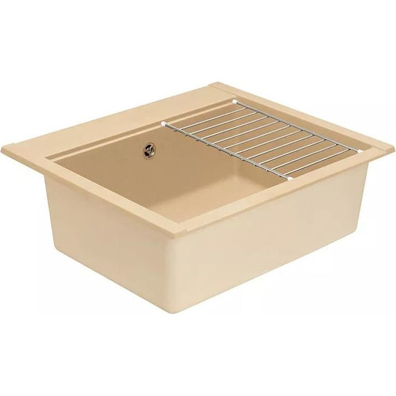 Кухонная мойка Акватон Делия 1A715232LD260, латте, Цвет производителя: латте - фото 4