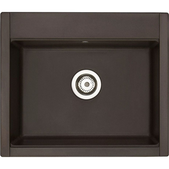 Кухонная мойка Акватон Делия 1A715232LD280, кофе, Цвет производителя: кофе - фото 