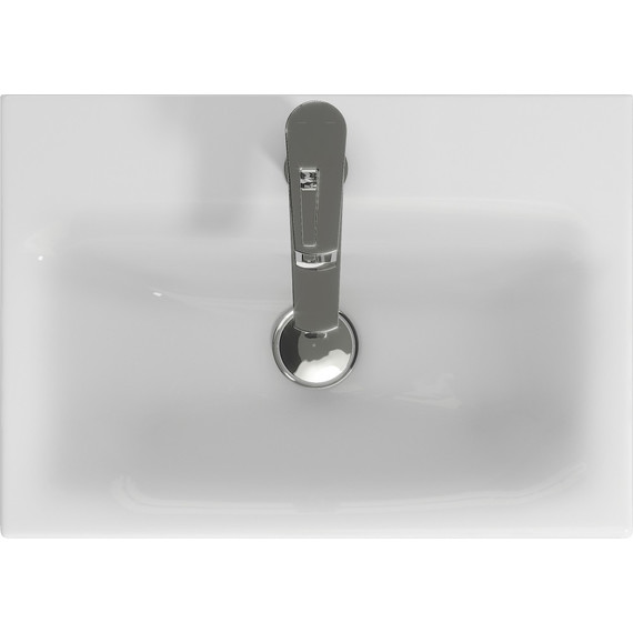 Тумба подвесная с раковиной Aqwella Smart 50 см SRT0105DB, дуб балтийский/белый - фото 10