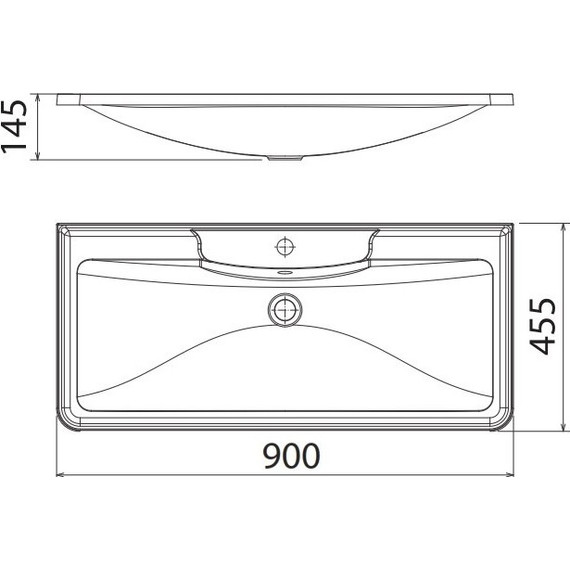 Тумба подвесная с раковиной BelBagno ALBANO-900-2C-SO-CVG 90 см, Cemento Verona Grigio, Цвет фасада: Cemento Verona Grigio - фото 5