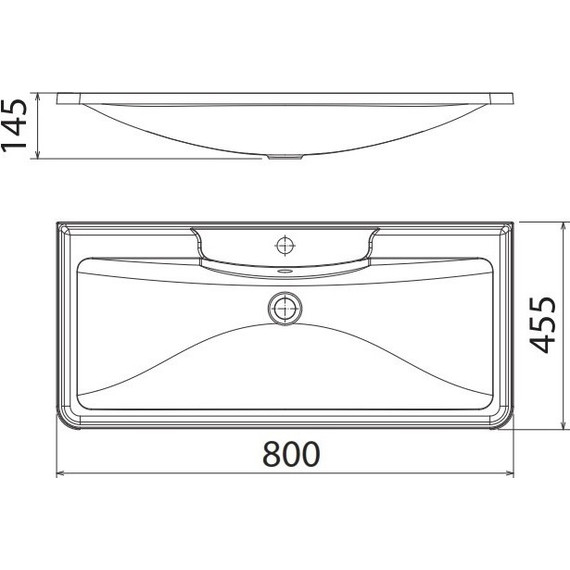 Тумба подвесная с раковиной BelBagno ALBANO-800-2C-SO-PS 80 см, Pino Scania, Цвет фасада: Pino Scania - фото 4