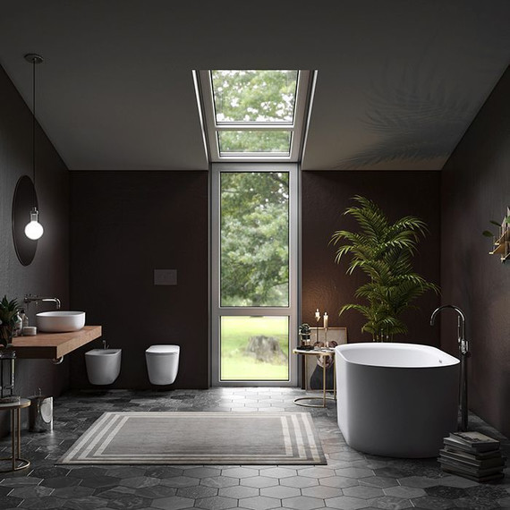 Биде подвесное Kerasan Nolita 532501*1, белый глянцевый - фото 3