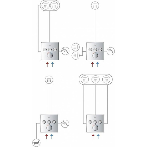 Смеситель для душа Grohe Grohtherm SmartControl 29149000 - фото 4