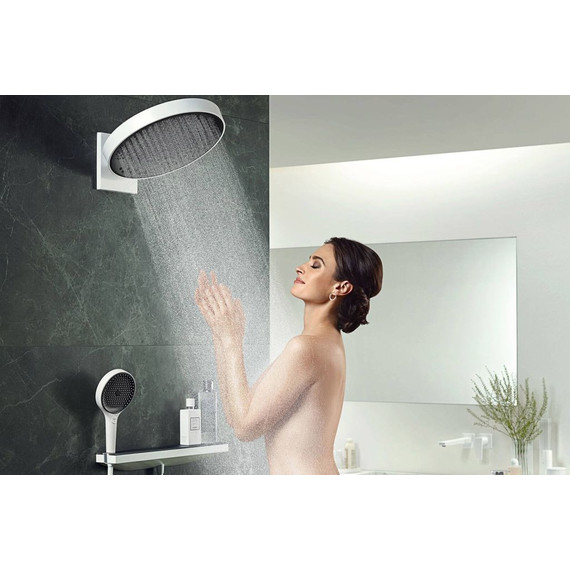 Верхний душ Hansgrohe Rainfinity 250 3jet 26232700, белый матовый - фото 6