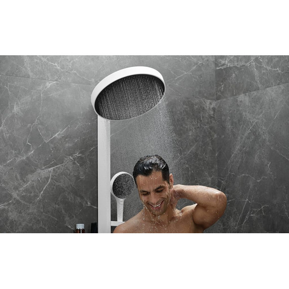 Душевая система Hansgrohe Rainfinity Showerpipe 360 1jet 26842700, белый - фото 7