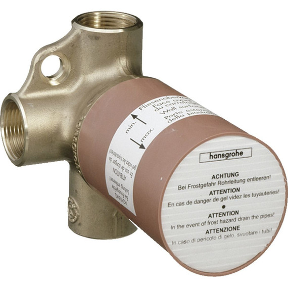 Скрытая часть запорного/переключающего вентиля Hansgrohe Trio 15981180 - фото 