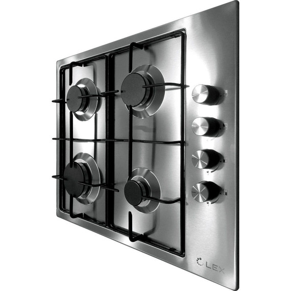 Газовая варочная поверхность Lex GVS 644-1 IX CHAO000174 - фото 3