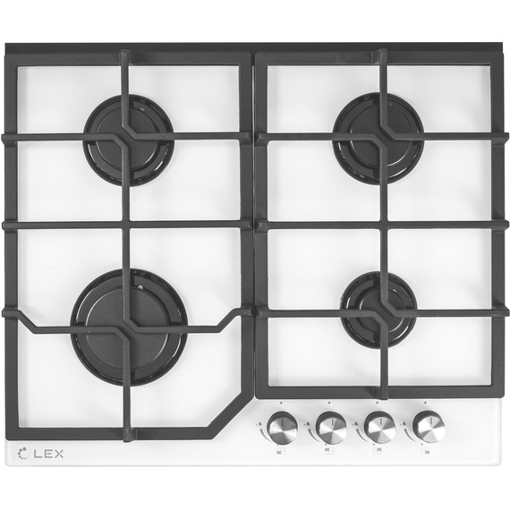 Газовая варочная поверхность Lex GVG 642 WH CHAO000320 - фото 