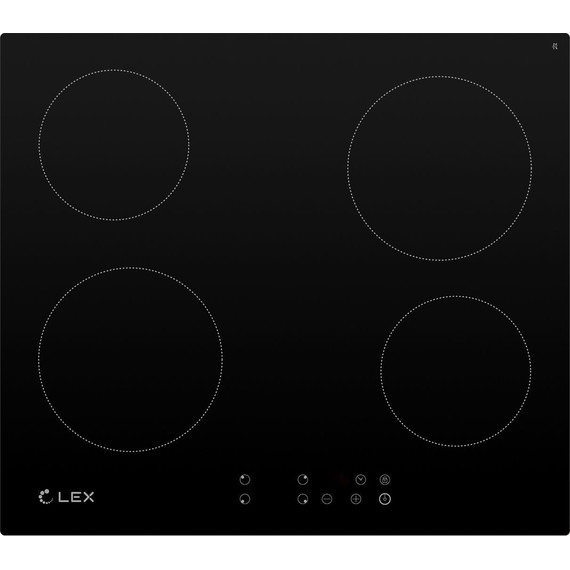 Электрическая варочная поверхность Lex EVH 640 BL CHYO000173 - фото 