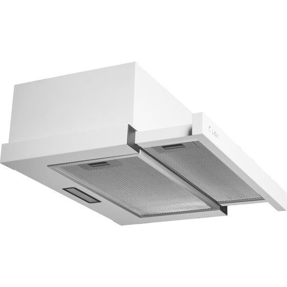 Вытяжка Lex Hubble G 2M 600 White CHAT000059 (белое стекло) - фото 2