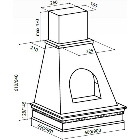 Вытяжка Lex Ancona 900 White RUVI000401 - фото 8