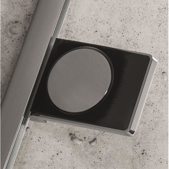 Душевая перегородка Radaway Euphoria Walk-in V 100х200 см 383112-01-01 (стекло 8 мм) , хром/прозрачное - фото 5