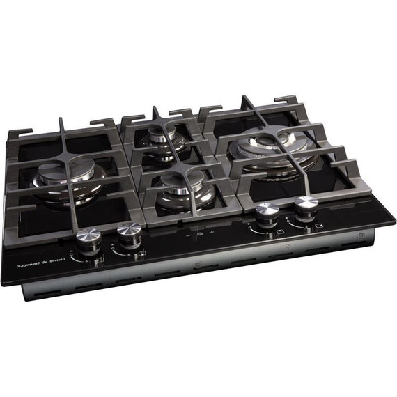 Газовая варочная поверхность Zigmund & Shtain MN 195.61 B (чёрное стекло) - фото 3