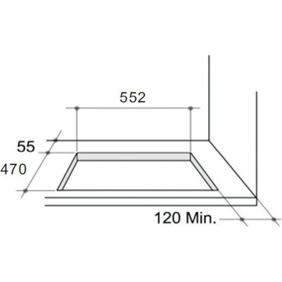 Газовая варочная поверхность Zigmund & Shtain MN 195.61 B (чёрное стекло) - фото 4