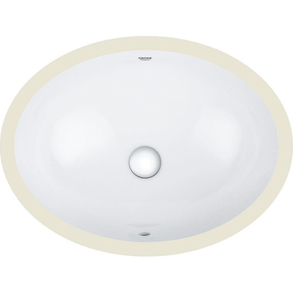 Раковина врезная под столешницу Grohe Bau Ceramic Universal 55 см 39423000 - фото 3