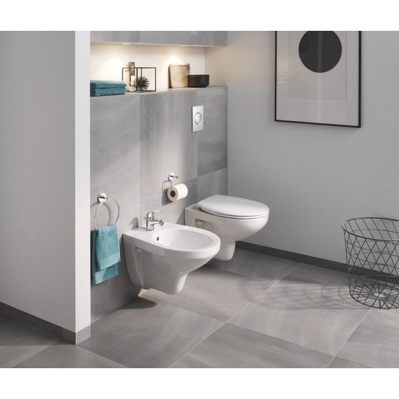 Унитаз подвесной безободковый Grohe Bau Ceramic 39351000 с крышкой микролифт - фото 5