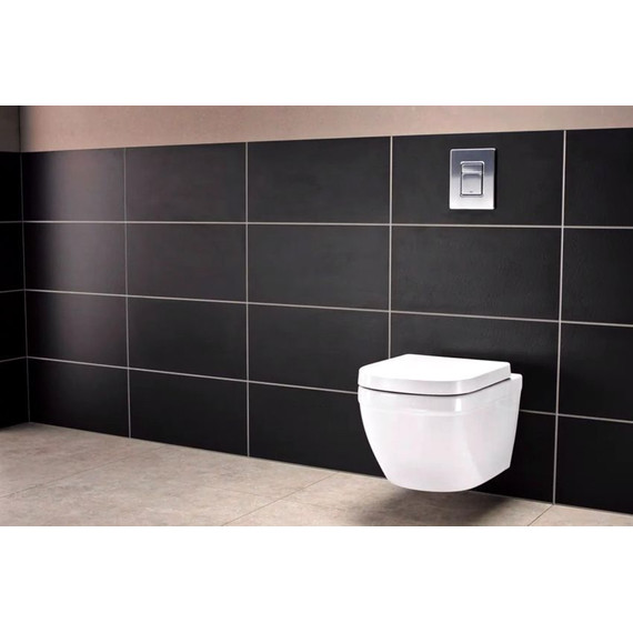 Унитаз подвесной безободковый Grohe Euro Ceramic 39554000 с крышкой микролифт - фото 6