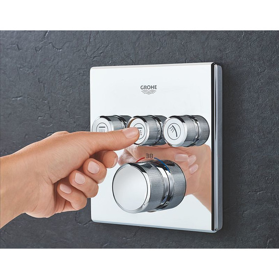 Душевая система для душа с термостатом Grohe Grohtherm SmartControl Perfect 34706000 - фото 6