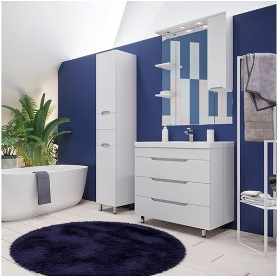 Зеркало-шкаф Mirsant Soho 80 см R - фото 3