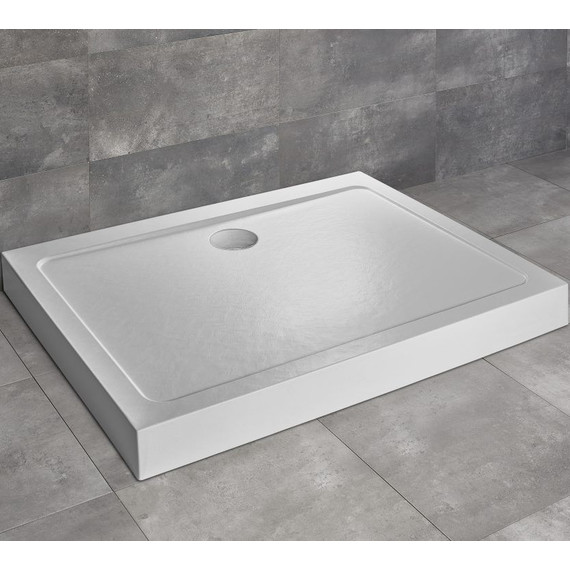 Поддон акриловый Radaway Doros D Compact Stone White 90х80 см SDRD9080-05-04S - фото 