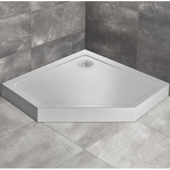 Поддон акриловый Radaway Doros PT Compact Stone White 90х90 см SDRPTP9090-05-04S - фото 