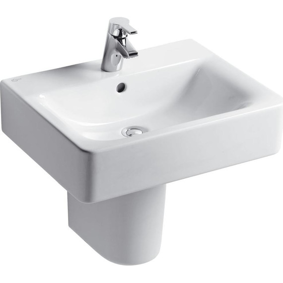 Раковина подвесная Ideal Standard Connect Cube 55 см E784401 - фото 2