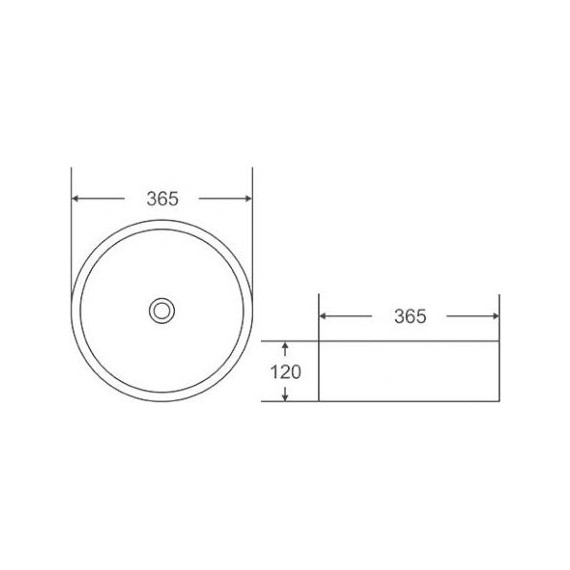 Раковина-чаша Mirsant Shell-0819 35 см - фото 4