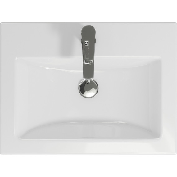 Тумба подвесная с раковиной Cersanit Louna 60 см SZ-LOU-CO60/Wh - фото 11