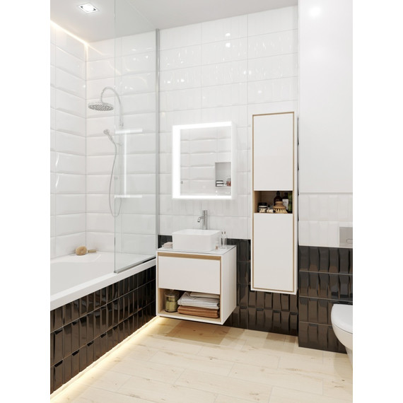 Пенал подвесной Cersanit Louna 35 см SP-SL-LOU/Wh, универсальный - фото 7