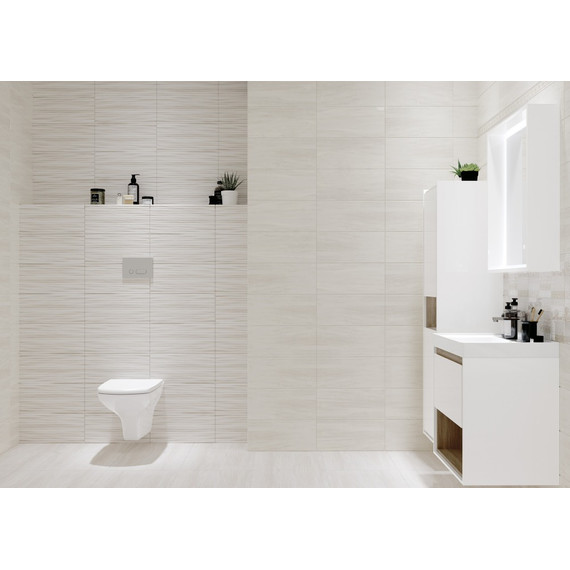 Тумба подвесная с раковиной Cersanit Louna 60 см SZ-LOU-CO60/Wh - фото 9