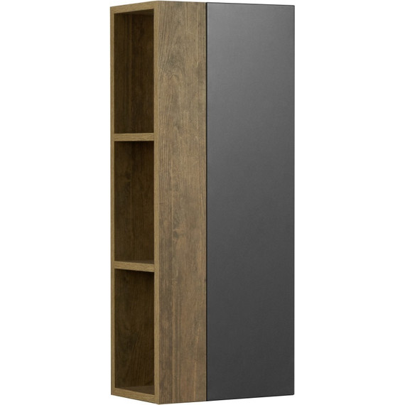 Шкаф подвесной Акватон Терра 35 см 1A247503TEKA0, дуб кантри/антрацит - фото 