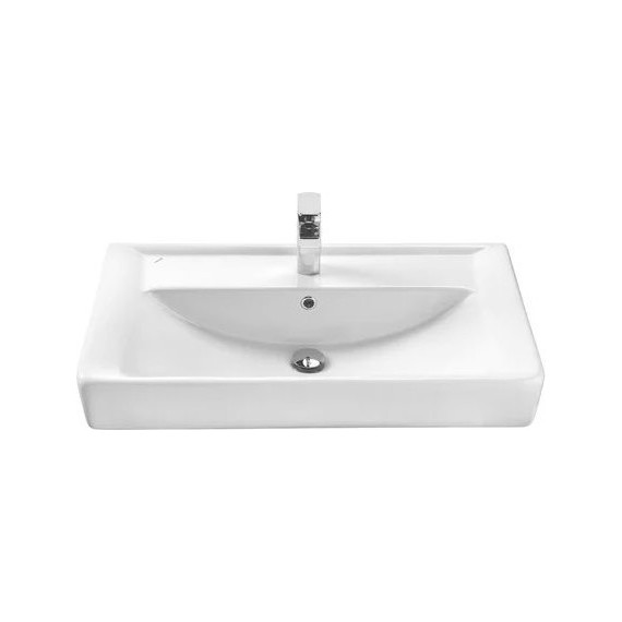 Тумба напольная с раковиной Акватон Дакота 80 см 1A2029K0DAAY0, белый/выбеленное дерево - фото 12