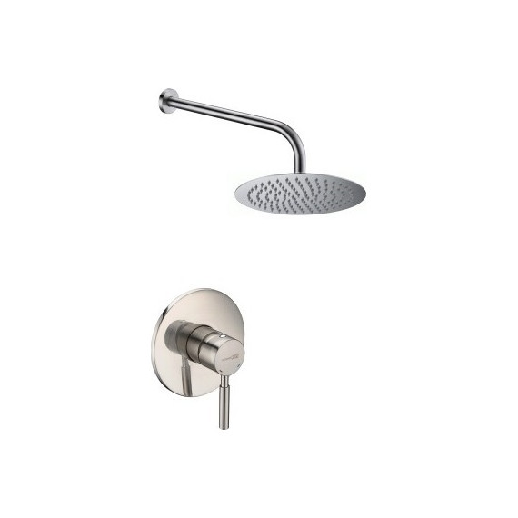 Душевая система для душа WasserKraft A12497, хром матовый - фото 2