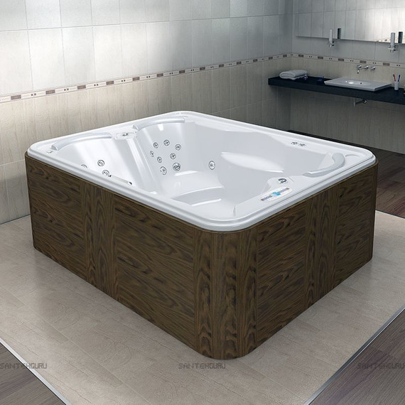 СПА БАССЕЙН Радомир DELUXE 214х168 см, (белый) - фото 2