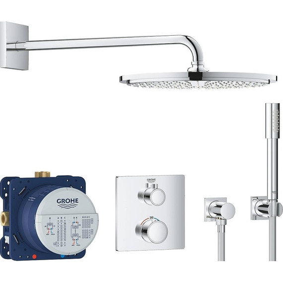 Душевая система для душа с термостатом Grohe Grohtherm 34730000 - фото 