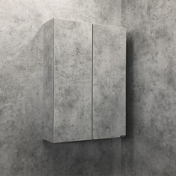 Шкаф подвесной Comforty Осло 60 см, бетон светлый - фото 